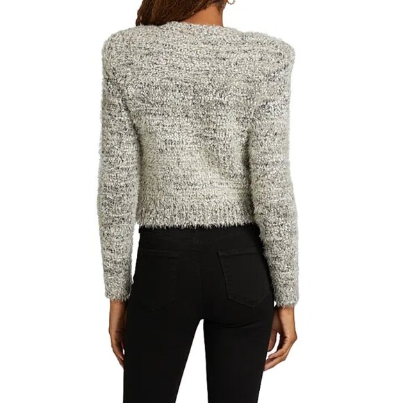 NEW NWT L'AGENCE Una Tweed Knit Cardigan Size XS - Picture 8 of 12